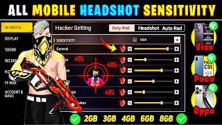 All Mobile headshot sensitivity 🔥|| Free fire headshot setting in tamil | Best Headshot sensitivity screenshot 3