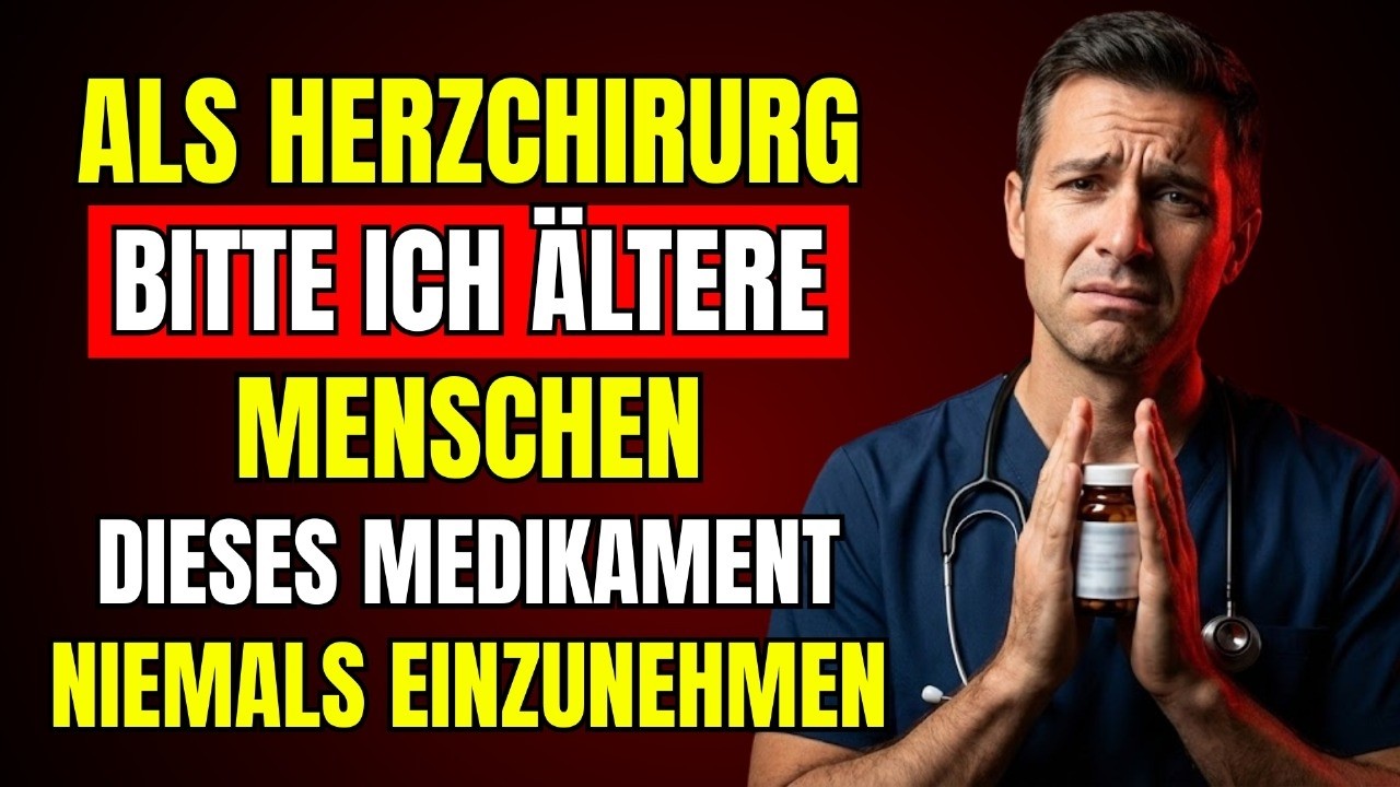 Herzchirurg Warnt: DIESES Medikament Schädigt Die Herzen Älterer Erwachsener
