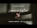 Inmormantare - May 27, 2021 - Leonica Nistor