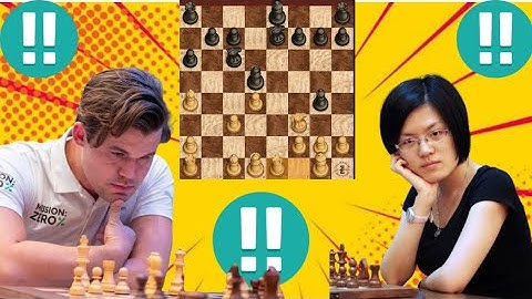 Perfect chess game 55 | Magnus Carlsen vs Hou Yifan 11