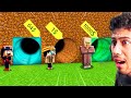 اكتشفنا حفر سرية للقرويين في قرية ماين كرافت 