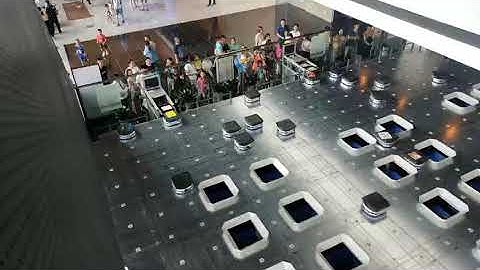 AGV Book Sorting System in Shenzhen China