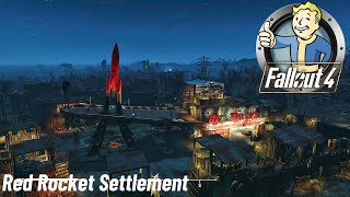 Fallout 4: Red Rocket Settlement Build Showcase! (No Mods) screenshot 3