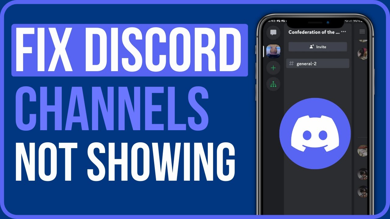 Fix Discord Channels Not Showing On Mobile: Step-By-Step Guide - Youtube