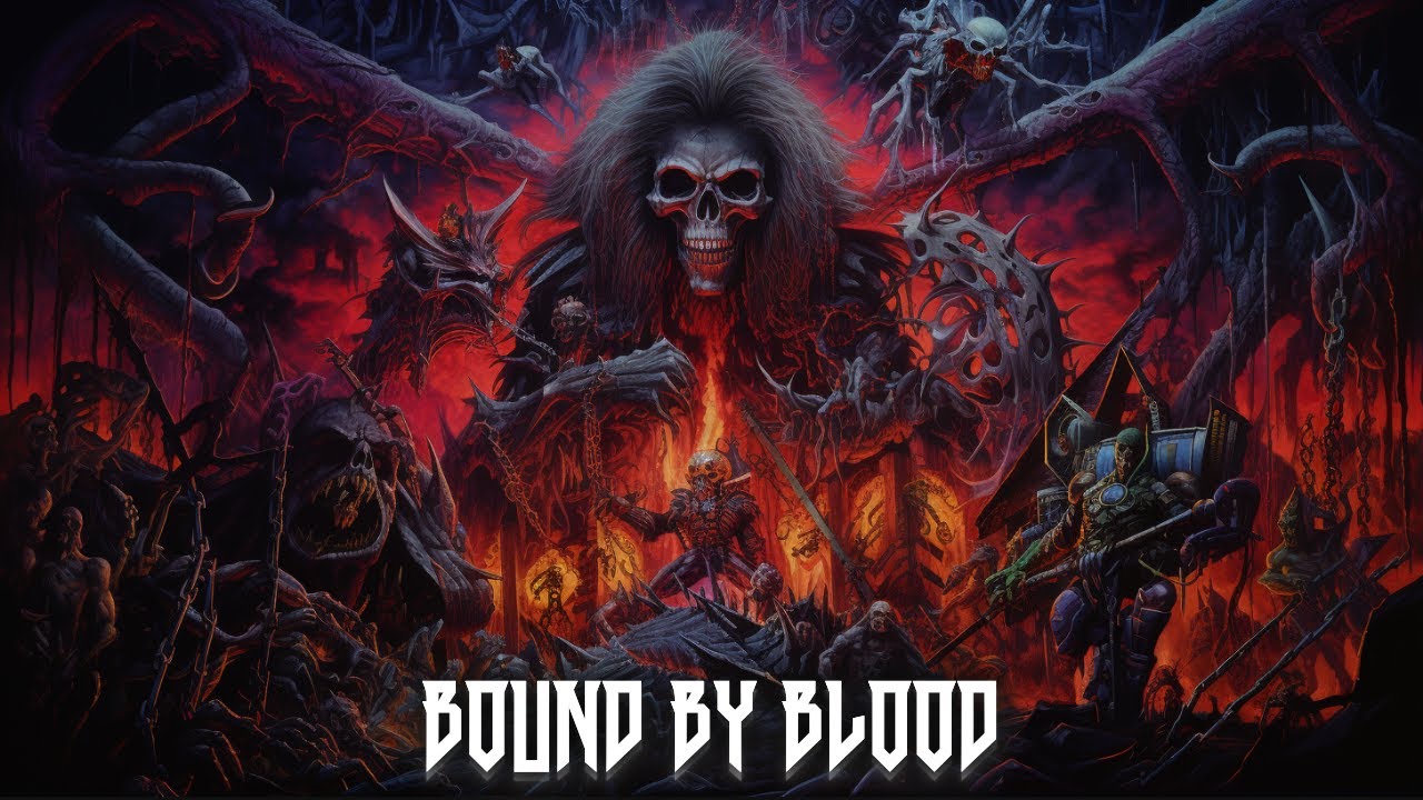 Royalty Free 80's Metal Instrumental - BOUND BY BLOOD - DOWNLOAD