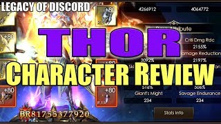 Legacy of Discord: THOR Best well build Character in HKT?