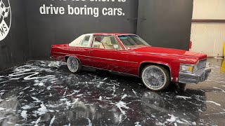 1978 Cadillac Deville for sale $24,995 full walk around video, shipping and financing available. 
