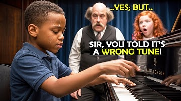 Music Professor Set a WRONG Tune in PIANO to Test Him—Unknowing He