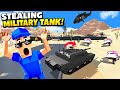 Stealing Secret Tank From Military Base Dude Theft Wars l MSXGMR 