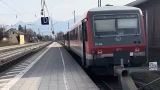 Trainspotting In Prien Am Chiemsee Ice, Railjet & Güterzüge