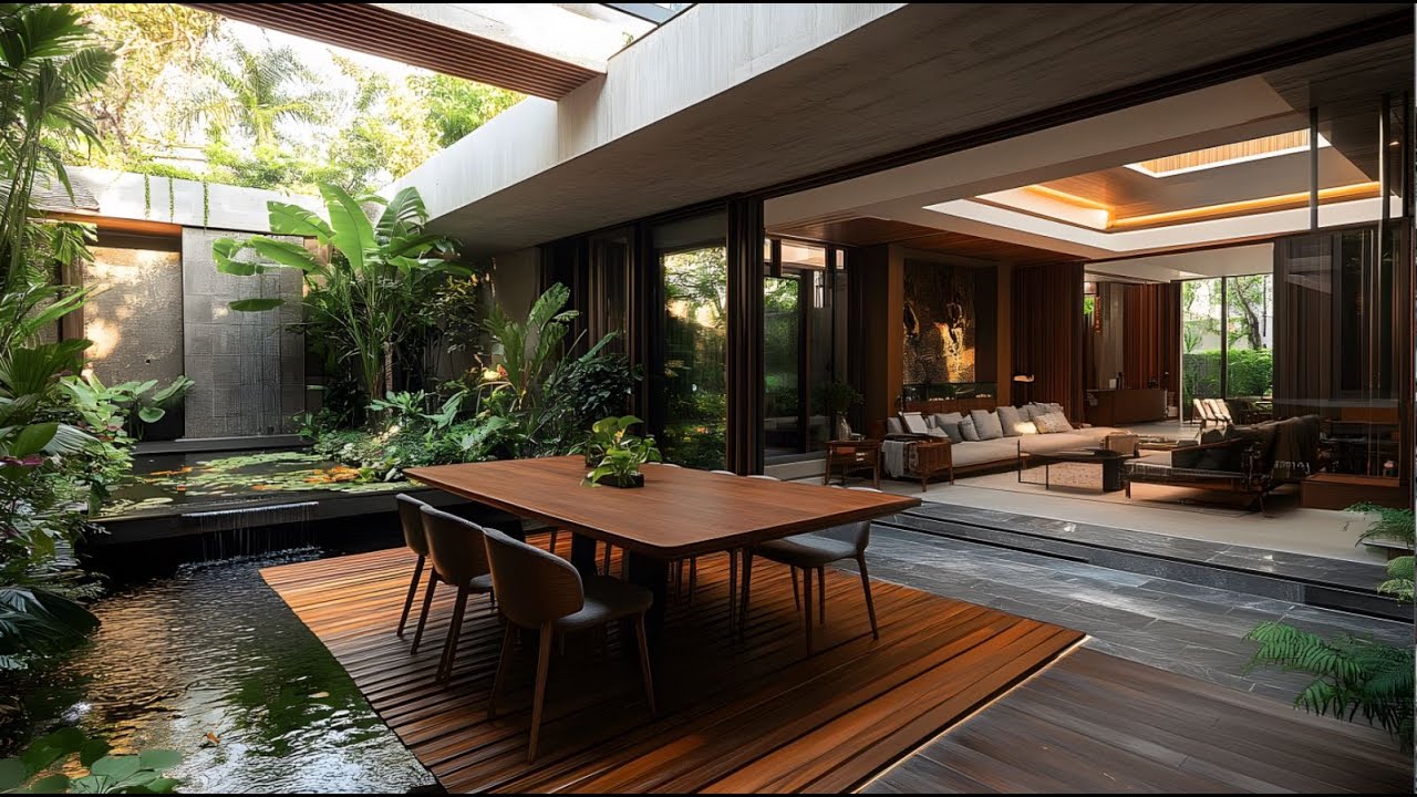 Green Living 2025 Style Connecting Tropical Gardens with Open Interior Spaces