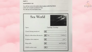 KET 5, Test 1, Part 1-5, Listening A2