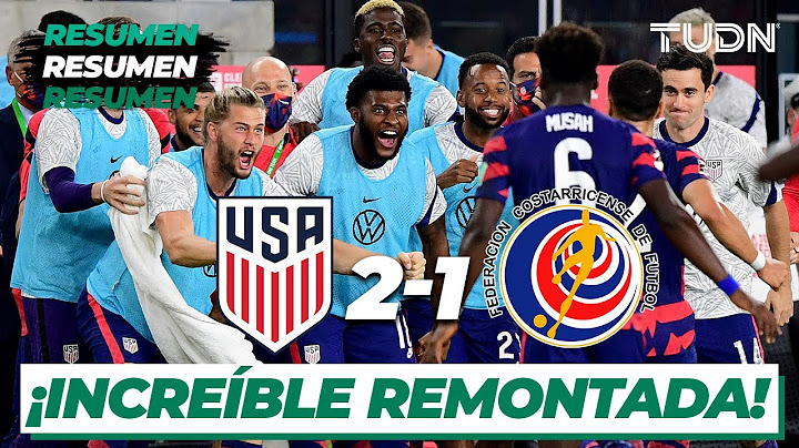 Highlights and goals | United States 2-1 Costa Rica | Qatar 2021 Qualifiers | TUDN