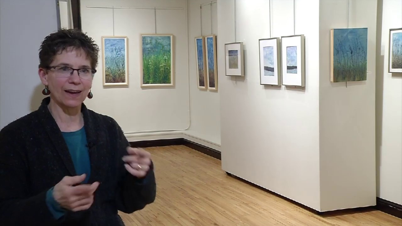 Botanical Printmaker Linda Snouffer at Robbin Gallery - YouTube