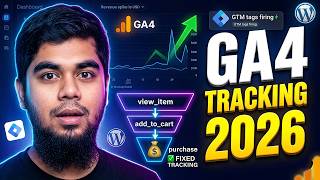 GA4 eCommerce Tracking Setup 2026 - Google Tag Manager | GA4