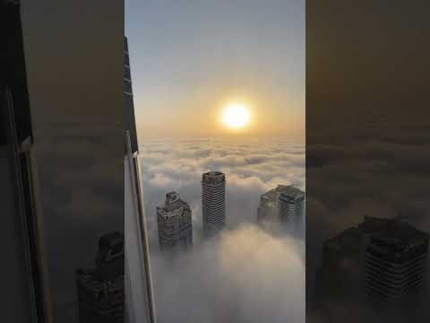 من اعلى قمه في العالم برج خليفة