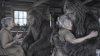 Grandma Asked to Go Back To Her Childhood Home—She Wanted To See The Bigfoot Who Raised Her Again..