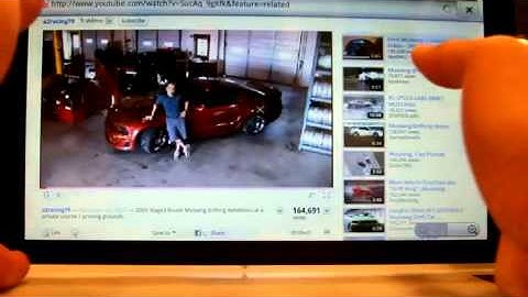 Android Multi Touch Tablet Prototype Hands on Video Review! Part 2