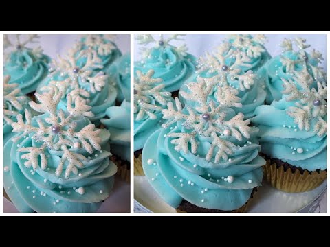 Video: Come Cuocere Velocemente Un Cupcake Snowflake
