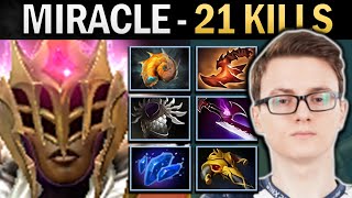 Legion Commander Dota Gameplay Miracle with 21 Kills and Shell