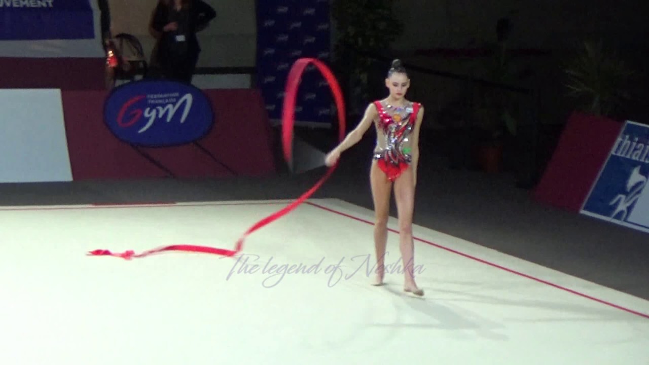 Daria TRUBNIKOVA (RUS) ribbon - 2019 Thiais AA
