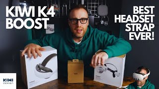 Upgrade Your Meta Quest 3 Comfort! Kiwi Designs K4 Boost Strap Review