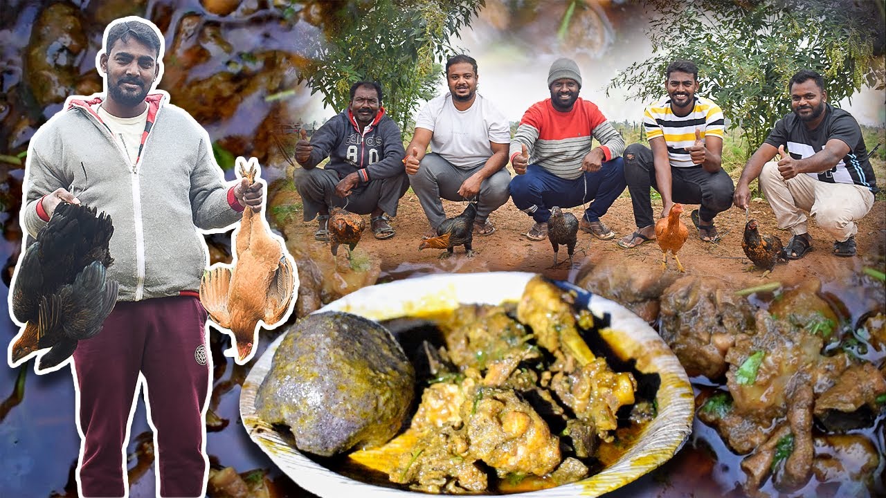 Nati Koli Saaru | Country Chicken Curry | Authentic Village Style Country Chicken Recipe In Kannada