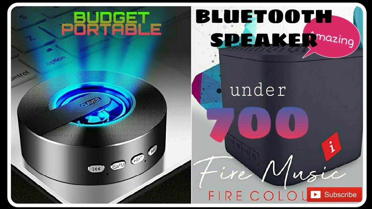 🔥🔥Top 5 Bluetooth portable speakers ⚡⚡under 700 rupees YouTube