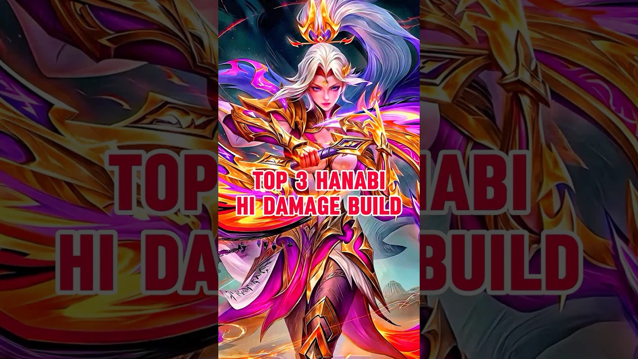 top 3 hanabi☠️👻 high damage build 30kills🤬 
