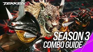 ARMOR KING Optimal Combo Guide - Season 3 | TEKKEN 8