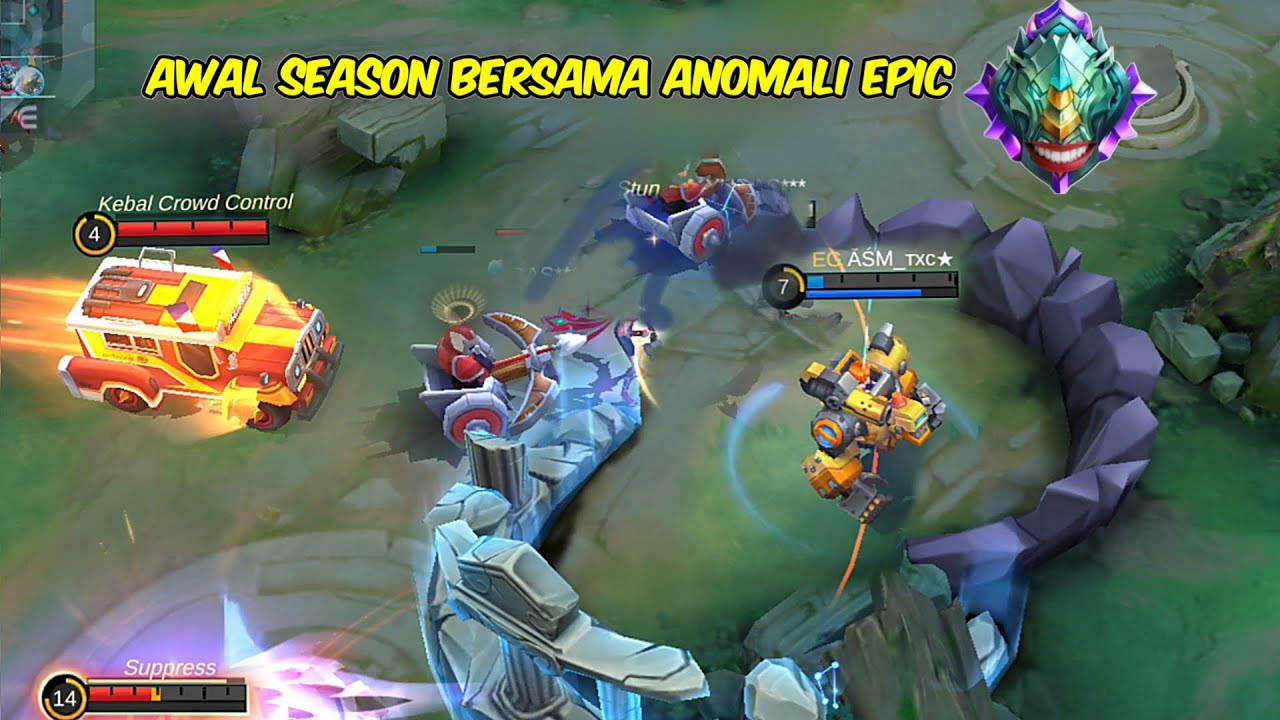 Awal season bersama anomali rank epic -MLBB MEME EXE 