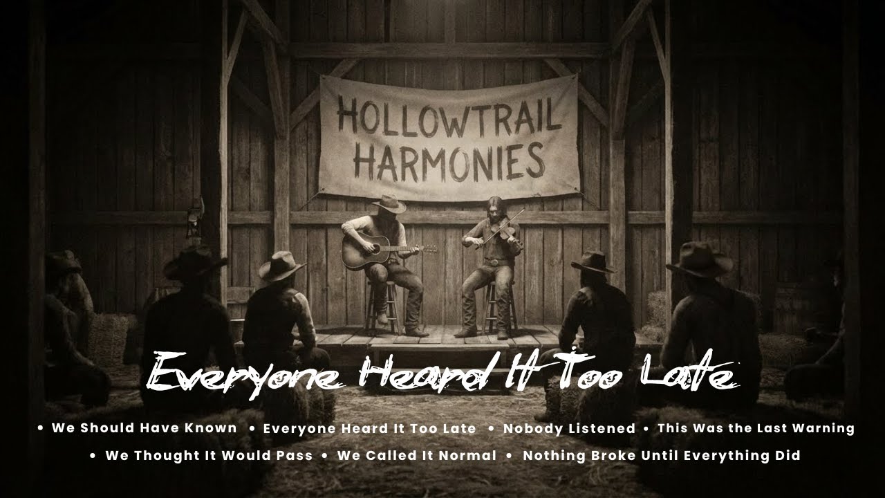 Everyone Heard It Too Late | Dark Country Full Album (30 Minutes of Americana Reflection)