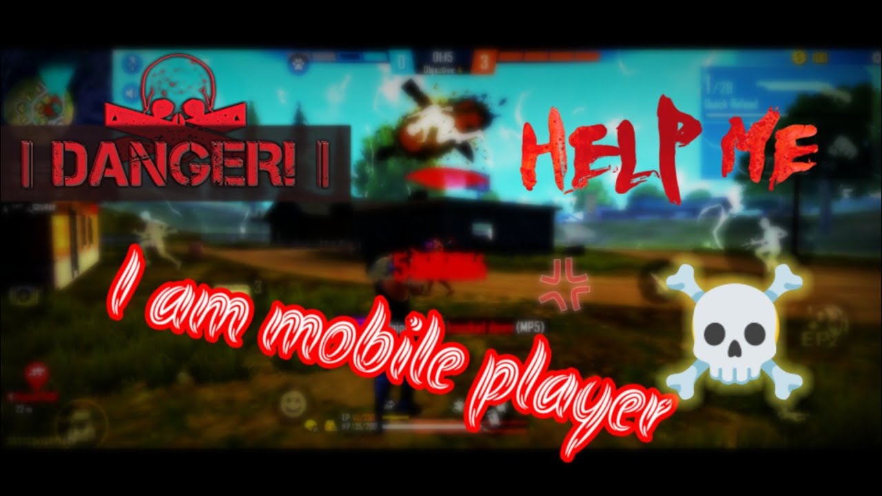 I AM MOBILE PLAYER 🤬😈😈😈👹 