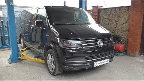 Замена двигателя CFCA на CFGB на VW Transporter T6 Фольксваген Транспортер 2,0 TDI 2017 1часть