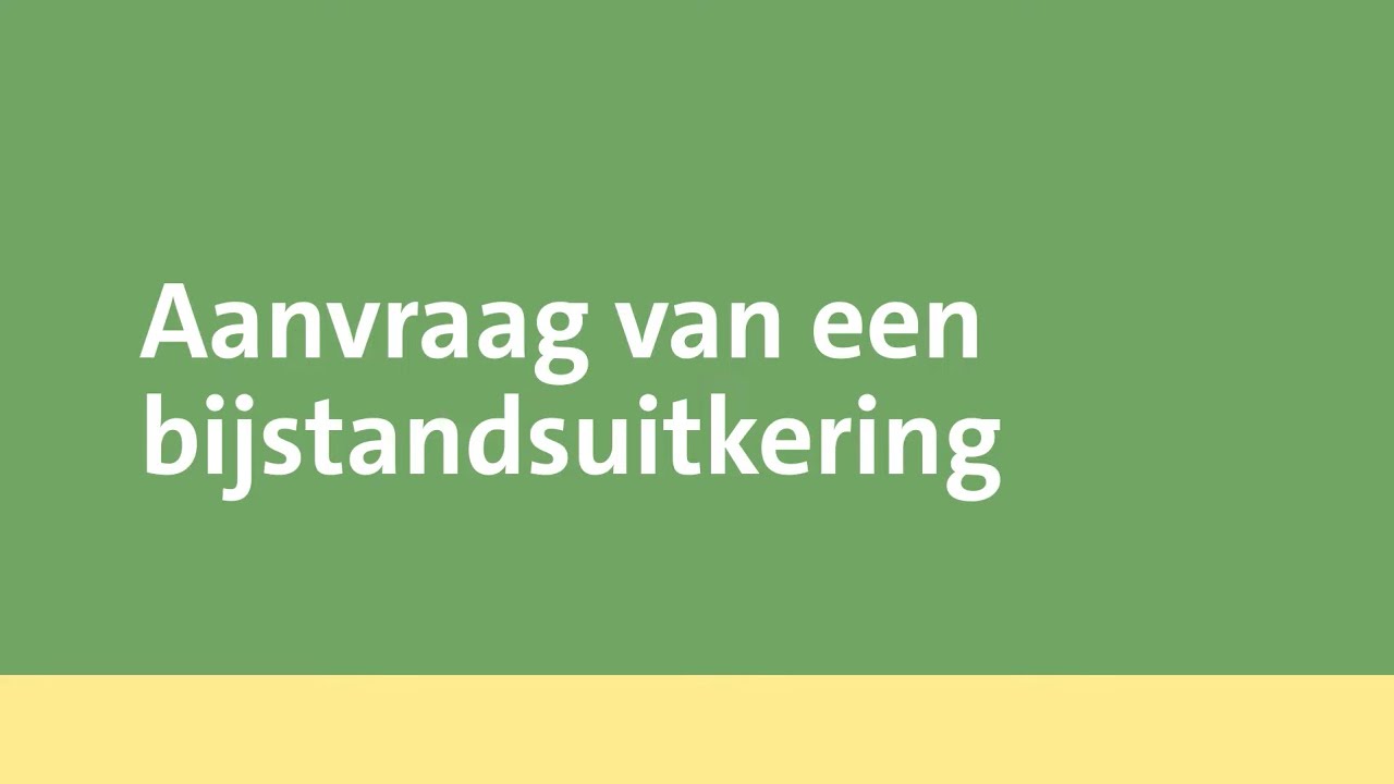 Bijstandsuitkering aanvragen in gemeente Den Haag