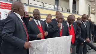 Amadodana Ase Wesile founder Bro Thomas Mokhathi singing Ke na le modisa (HD) | 30th YMG Triennial