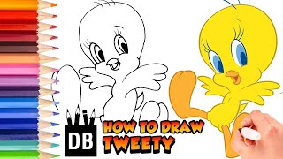 Tweety Nasil Çi̇zi̇li̇r Çocuklar İçi̇n Çi̇zi̇m Looney Tunes Çocuk Çi̇zi̇m