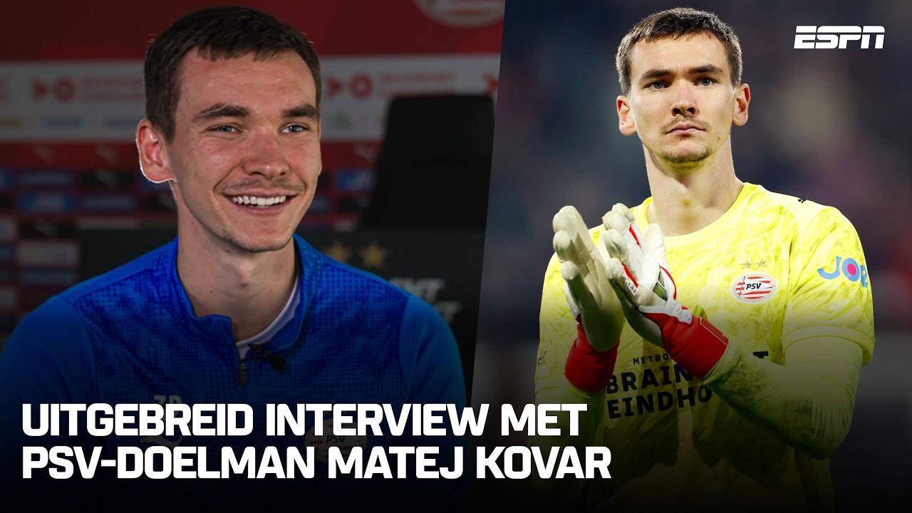 Matej KOVAR over Man United, zijn HELD David de Gea & een KAMPIOENSFEEST bij PSV op de PLATTE KAR 🚌🏆