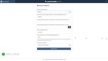 Installeer Joomla! 5 op een localhost voorbeeld