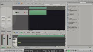 003 Logic 9 Basics -  Media Library Tab Interaction