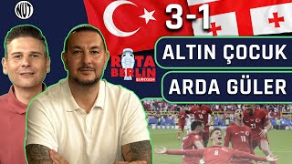 Türkiye 3 - 1 Gürcistan Maç Sonu | EURO 2024 F Grubu | Necati Ateş, Kerem Gürel