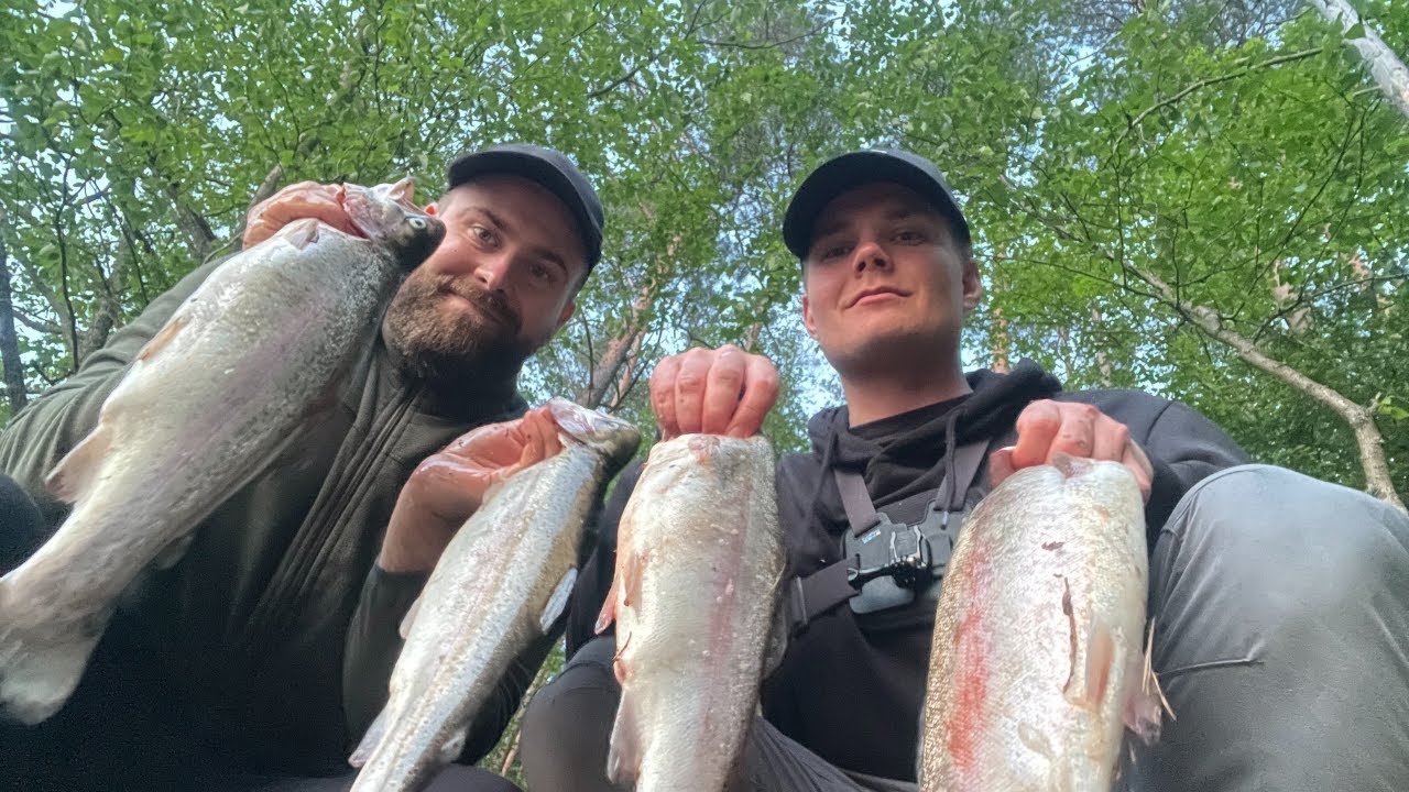 Kirjolohijahdissa Matildanjärvellä - Kiintiöt täyteen vai ei