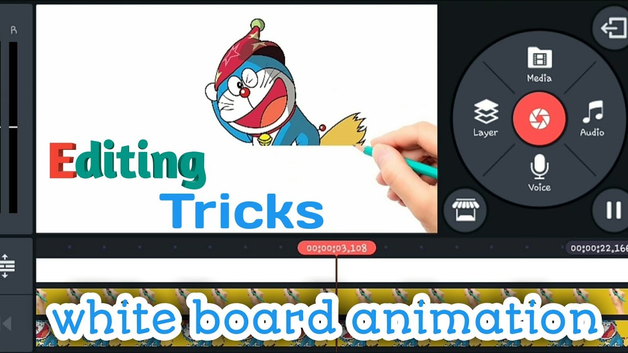 Kinemaster editing tricks🔥 // cool animation // Whiteboard animation