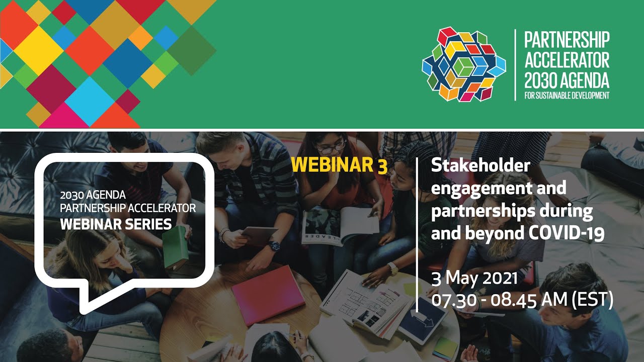 Partnership Accelerator - Stakeholder engagement and Partnerships during and beyond COVID-19