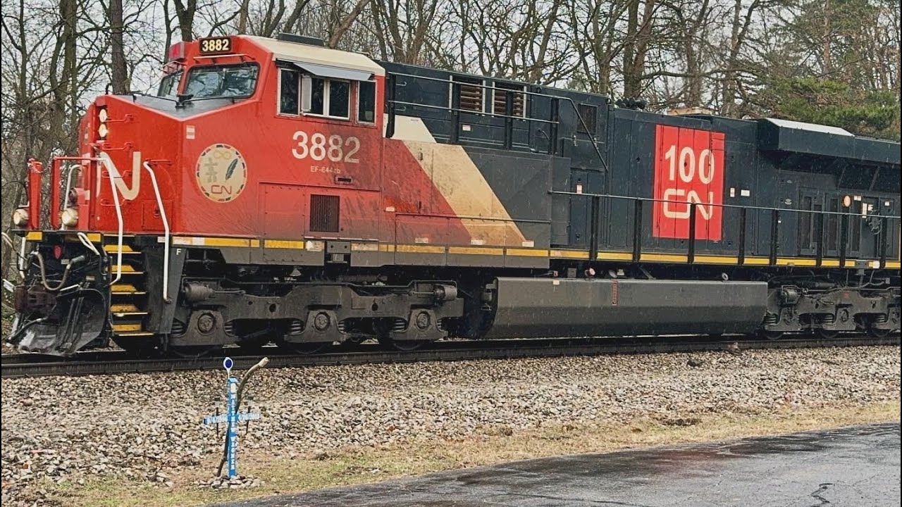 3/8/24 CN Train 491 - YouTube