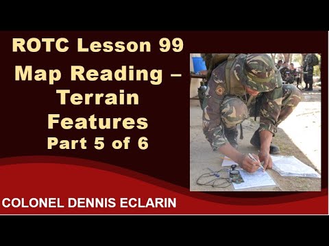 Map Reading Powerpoint Rotc ROTC Lesson 99: Map Reading -- Terrain Features, Part 5 of 6 - YouTube