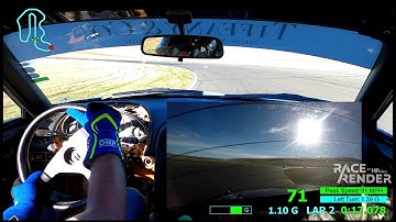 SpeedSF @ Thunderhill (3-mile Bypass) - Fun lap chasing a BMW, followed by NOT fun in T8.