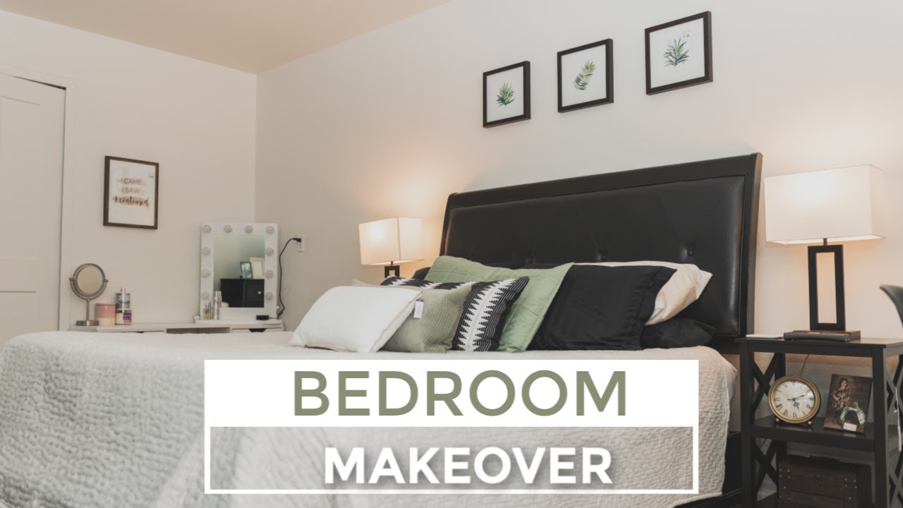 Budget MASTER BEDROOM MAKEOVER 2019! - YouTube