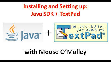 Installing Java SDK and TextPad