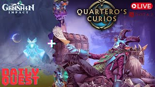 DAY 46! CHILL STREAM - lanjut daily challenge dan leveling quartero's curios